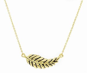 Emitations Zenas Wish Necklace Leaf