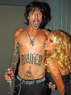 Pamela Anderson and Tommy Lee