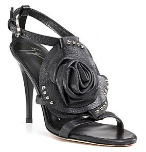 Giuseppe Zanotti High Heel Flower Sandals