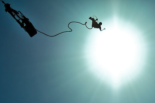 Bungee Jumping Wedding