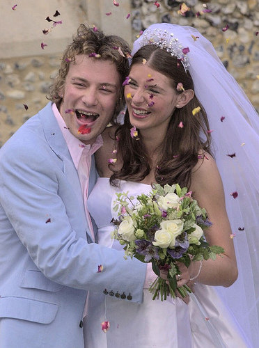 Jamie Oliver and Juliette Norton