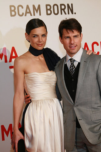 Katie Holmes and Tom Cruise