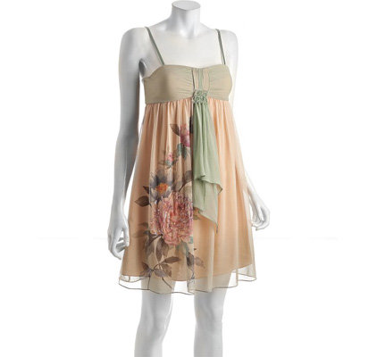 Pink Silk First Date Spaghetti Strap Dress