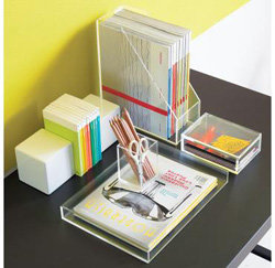 Clear Magazine Holder