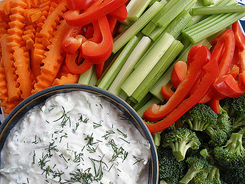 Vegetables and Dip