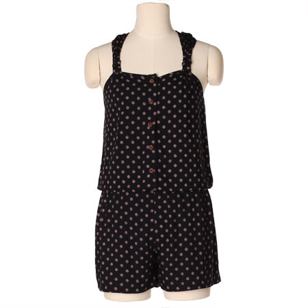 Dot to Dot Romper