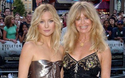 Goldie Hawn and Kate Hudson