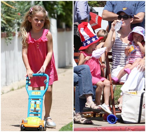 Jennifer Garner and Daughters