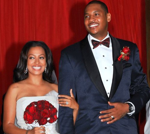 Lala Vasquez and Carmelo Anthony