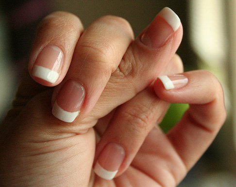 Fake a French Manicure