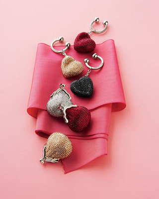 Heart 'N' Soul Key Ring & Beaded Coin Purse