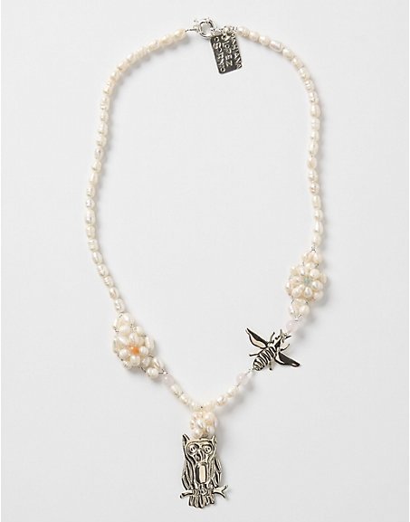 Mariana Lopez Osornio “Bird and Bee” Necklace