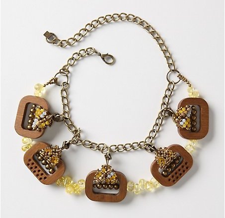 Pam Hiran “Teak Web” Necklace