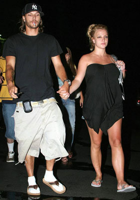 Britney Spears and Kevin Federline