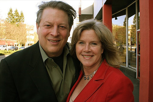 Al and Tipper Gore