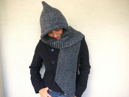 Dark Grey Hood