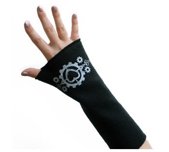 Hearts & Gears Arm Warmers