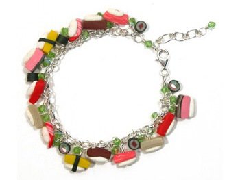 Sushi Charm Bracelet