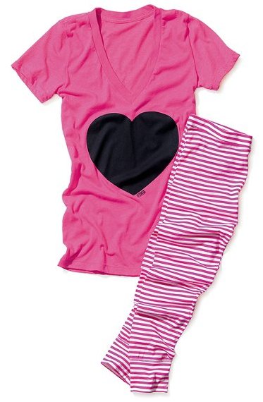 Victoria’s Secret Pink Tee & Legging Sleep Set