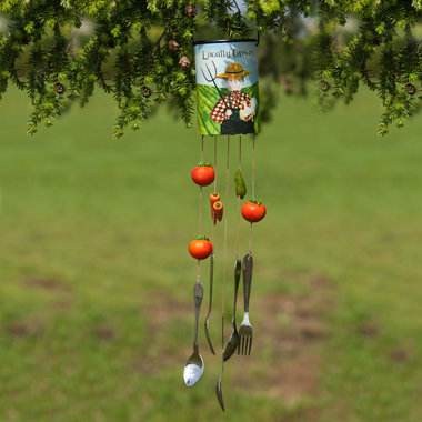 Locally Grown Tin Can Wind Chimes