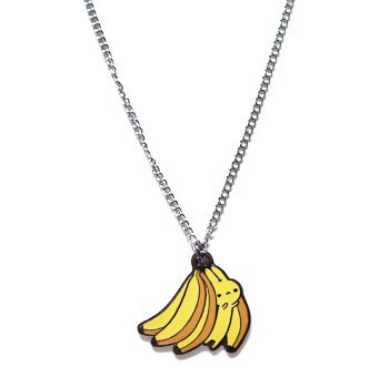 Banana Bunny Necklace