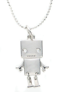 Friendly Robot Necklace