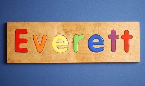 Personalised Wooden Name