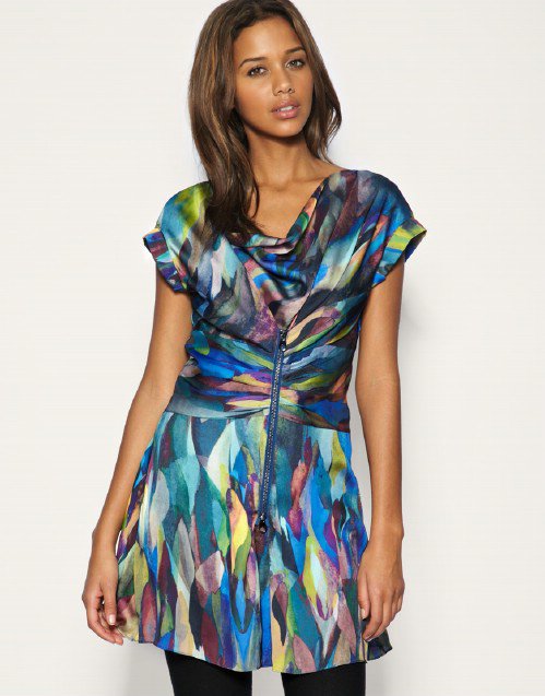 Ted Baker Autumnal Flame Dress