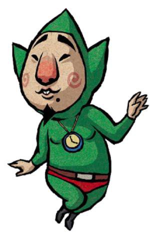 Tingle from Zelda in Windwaker