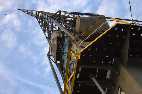 Harbour Crane in Amsterdam