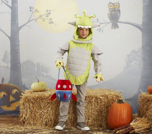 Pottery Barn Kids Alien Costume