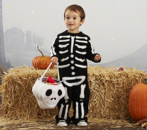 Pottery Barn Kids Skeleton Costume