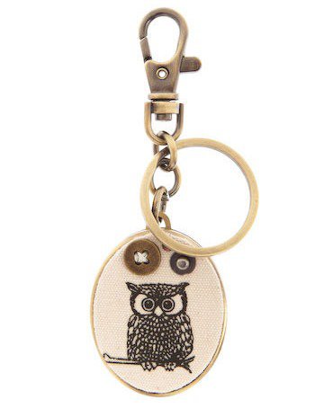 Never Locked Owl-t Key Chain