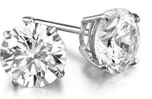 Cubic Zirconia Studs