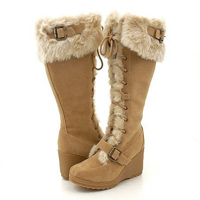 Wedge Winter Boots