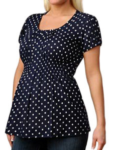 Short Sleeve Polka Dots