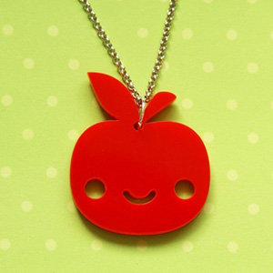 Happy Apple Necklace