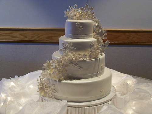 Snowflake Cake