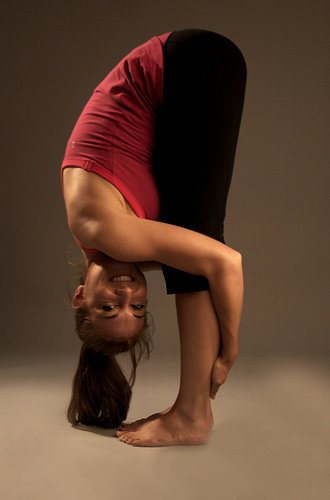 Standing Forward Bend Pose