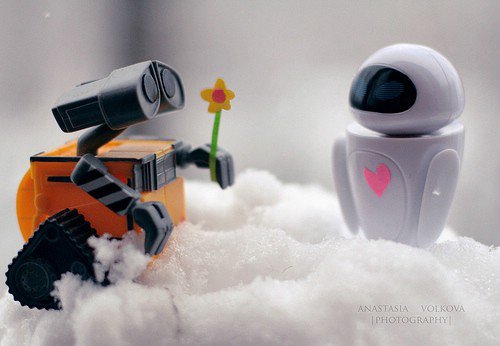 Wall-E and Eve: Wall-E