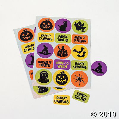 Halloween Sticker Sheets