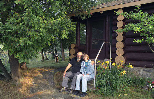 Log Cabin in the Middle of Nowhere!