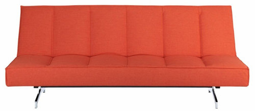 CB2 Flex Orange Sofa