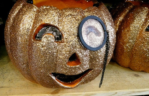 Glittery Pumpkin