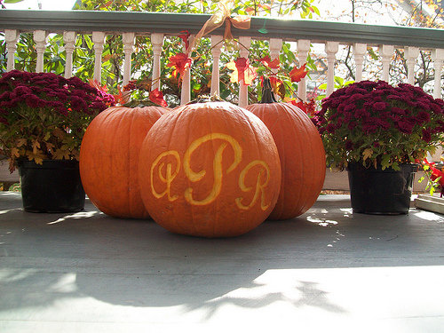 Monogram Pumpkin