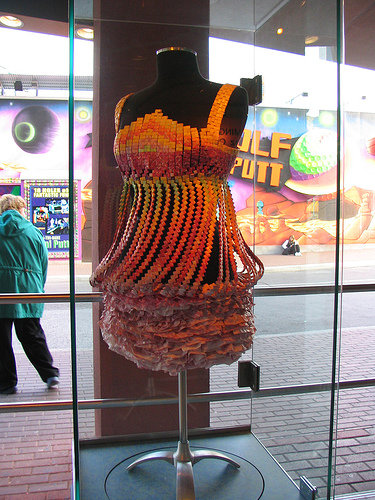 Starburst Wrapper Dress