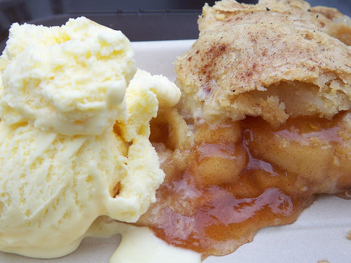 Upside down Apple Pie