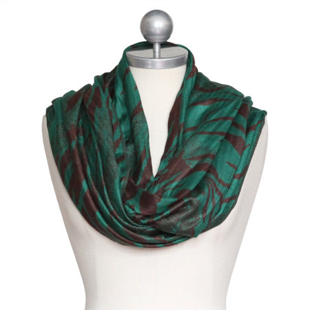 Zealously Zebra Print Scarf