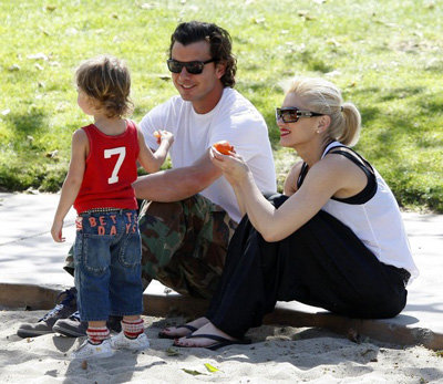 Gwen Stefani and Gavin Rossdale