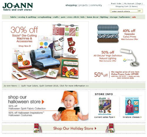 Joann Fabric and Craft Stores